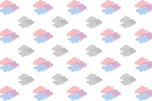 Abstract Cloudy Weather Pattern Background vector