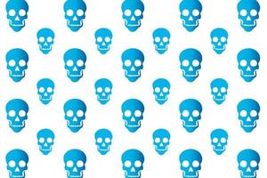 Abstract Human Skull Pattern Background vector