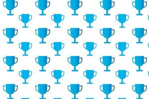 Abstract Trophy Pattern Background vector