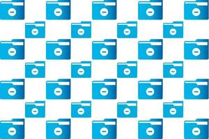 Abstract Remove Folder Pattern Background vector