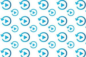 Abstract Reply Video Pattern Background vector