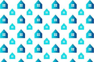 Abstract Residential Pattern Background vector