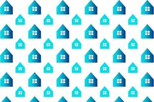 Abstract Residential Pattern Background vector