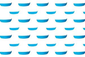 Abstract Rowing Boat Pattern Background vector