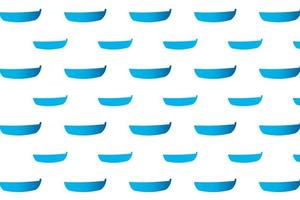 Abstract Rowing Boat Pattern Background vector