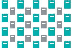 Abstract Notepad Pattern Background vector