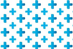 Abstract Math Plus Pattern Background vector