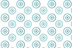 Abstract Focus on Aim Pattern Background vector