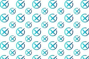 Abstract Circle Cross Pattern Background vector
