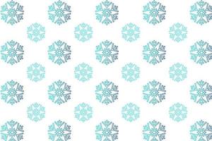 Abstract Snowflake Pattern Background vector