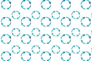 Modern Recycle Pattern Background vector