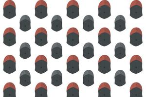 Abstract Cap Pattern Background vector