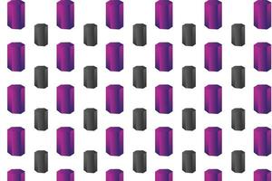 Abstract Pentagonal Prism Pattern Background vector