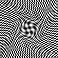 3D abstract monochrome background with squares pattern vector design, technology theme, dimensional dotted flow in perspective, big data, nanotechnology.