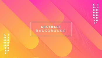 Colorful gradient geometric background. Abstract dynamic shapes composition design vector