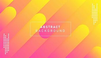 Colorful gradient geometric background. Abstract dynamic shapes composition design vector