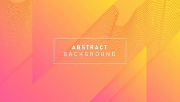 Colorful gradient geometric background. Abstract dynamic shapes composition design vector