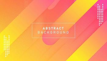 Colorful gradient geometric background. Abstract dynamic shapes composition design vector