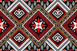 Geometric ethnic oriental traditional pattern.Figure tribal embroidery style.Design for wallpaper,clothing,wrapping,fabric,vector illustration vector