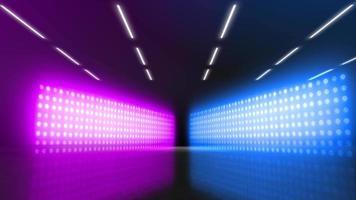 luce di scena a led video