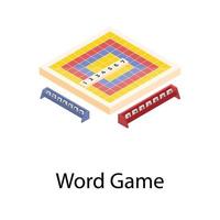 Word Game Concepts vector