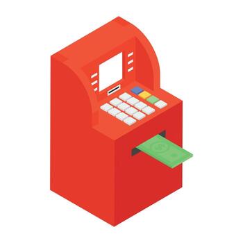 Atm Machine Concepts vector