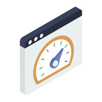 Web Performance Concepts vector