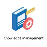 Knowledge Management Concepts vector