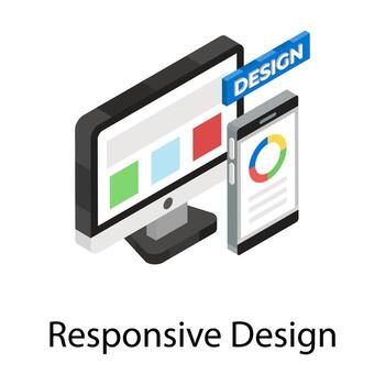 Responsive Design Concepts vector