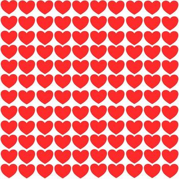 patrones sin fisuras con forma de corazón vector