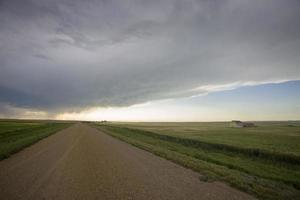 Prairie Storm Clouds Canada photo