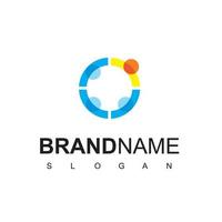 People Logo Design Template vector