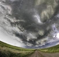 Prairie Storm Clouds Canada photo