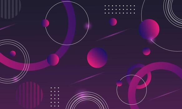 abstract background circle with gradient vector