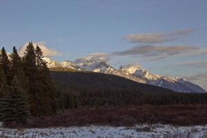 Rocky Mountains Winter Fall photo