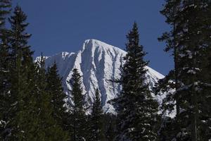 Rocky Mountains Winter Fall photo