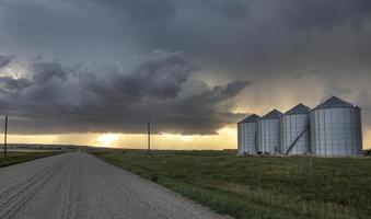 Prairie Storm Clouds Canada photo