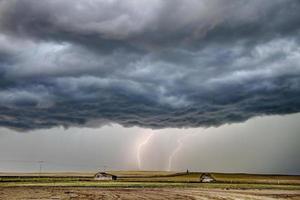 tormenta de la pradera canadá foto