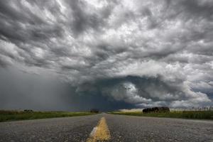 Prairie Storm Clouds Canada photo