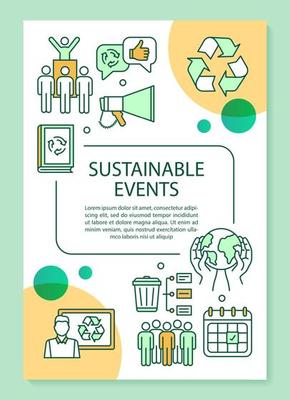 Sustainability Poster Vector Art, Icons, and Graphics for Free Download