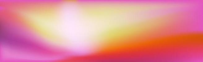 Blurred large panoramic summer background multicolored gradient vector