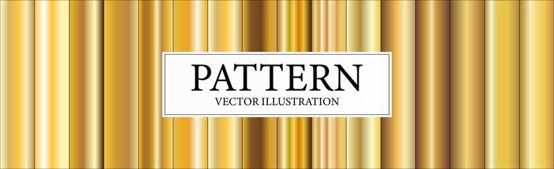 Set of 16 pieces of gold backgrounds - Vector