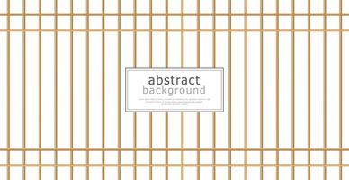 Modern abstract luxury template postcard for business or presentation with golden lines on white background - Vector