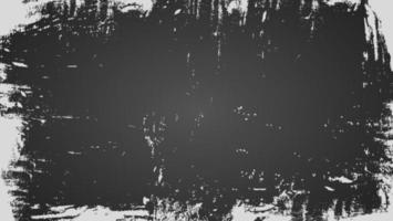 textura de pared grunge envejecida abstracta en fondo negro vector