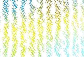 Light Blue, Yellow vector layout with flat lines.