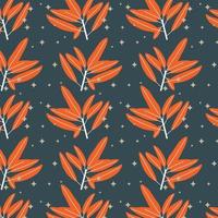 beautiful leaf shape pattern design wallpaper for fabric, background prints and textures, vector illustration.