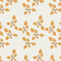 beautiful leaf shape pattern design wallpaper for fabric, background prints and textures, vector illustration.