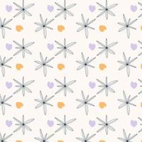 beautiful leaf shape pattern design wallpaper for fabric, background prints and textures, vector illustration.