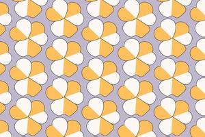 beautiful leaf shape pattern design wallpaper for fabric, background prints and textures, vector illustration.