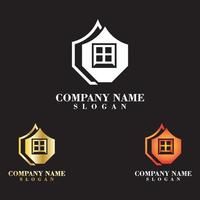 Home Logo Vector Simple And Minimalist Template design